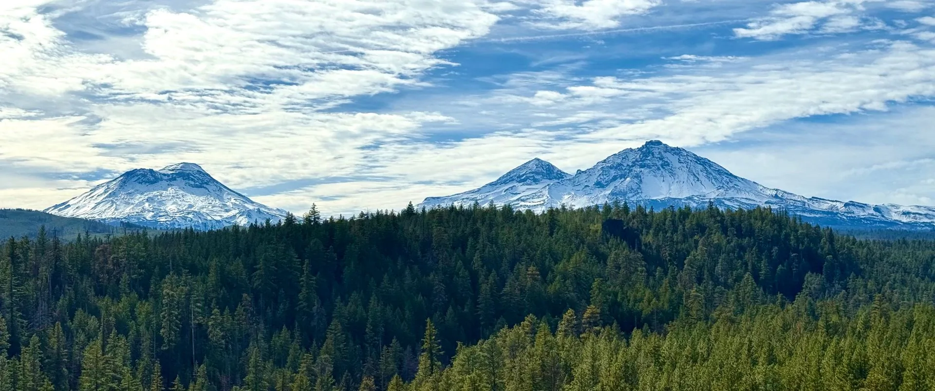 Cascade Mountains in Oregon